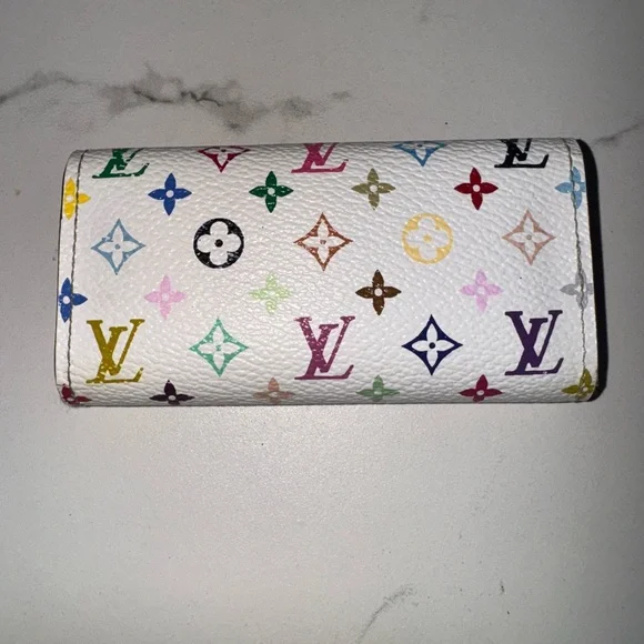 Louis Vuitton Murakami Keyholder White Multicolor - Picture 2 of 7